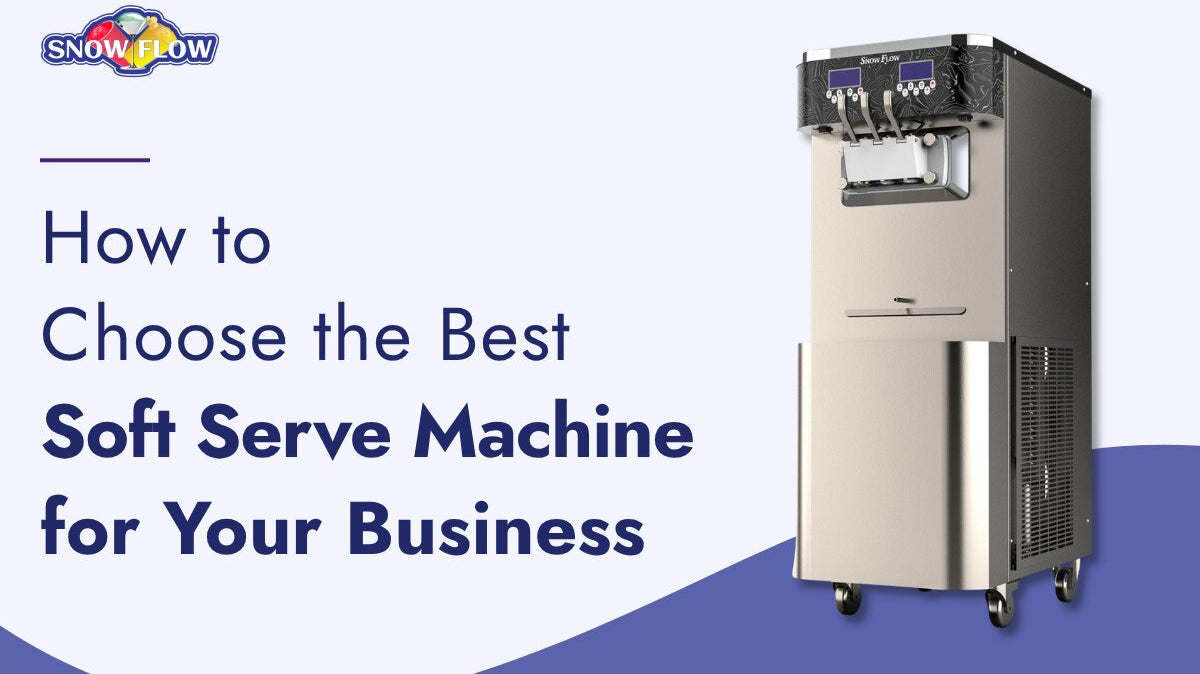 choose the right acai soft serve machine