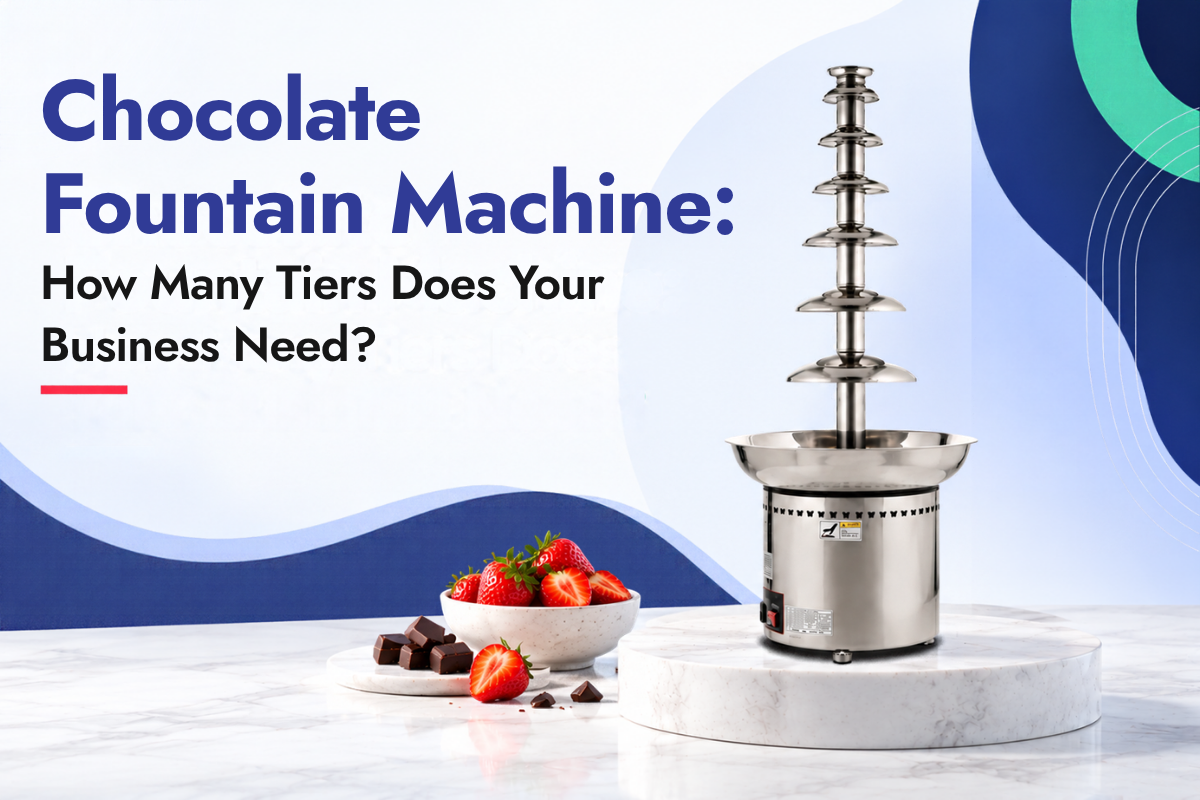 Chocolate Fountain Machine: How Many Tiers Does Your Business Need?