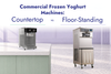Commercial Frozen Yoghurt Machines: Countertop vs Floor-Standing