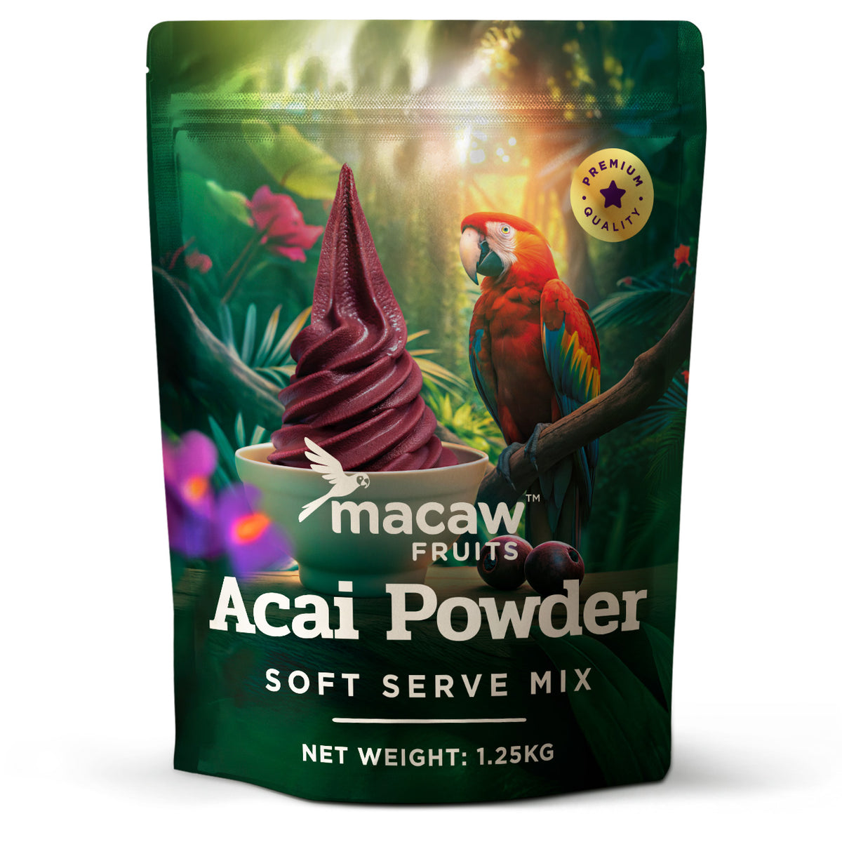 Buy Acai Powder Soft Serve Mix Online At Snow Flow